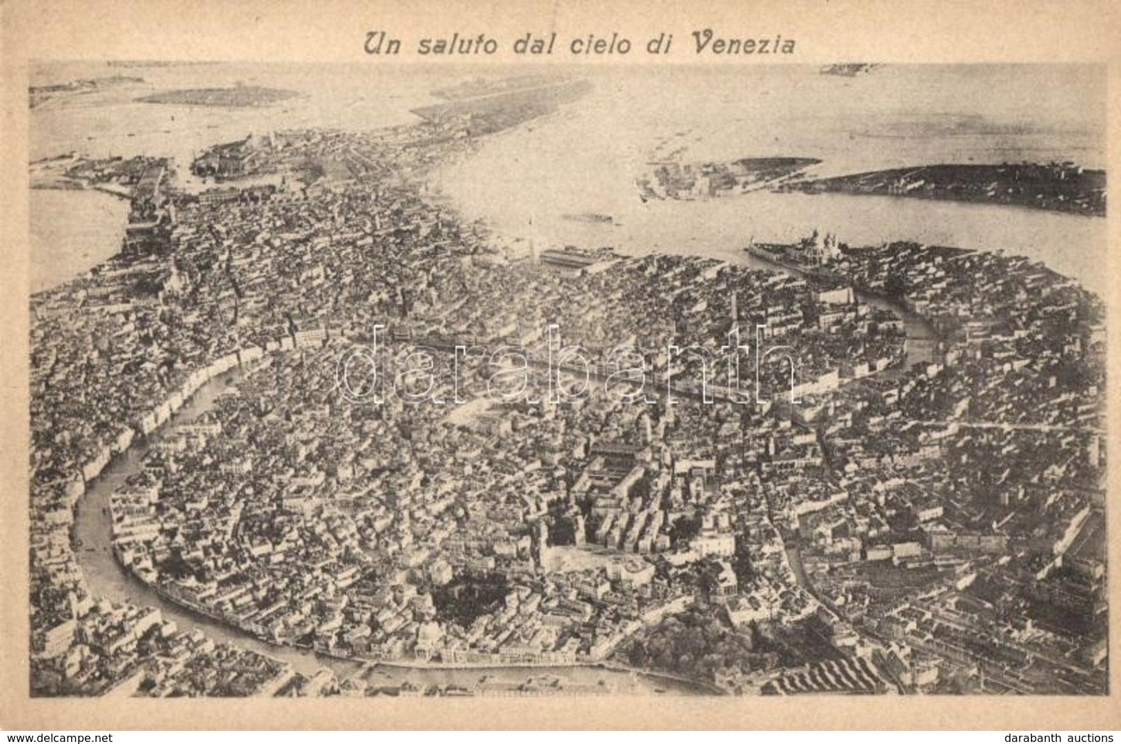 ** T2/T3 Venice, Venezia; Un Saluto Dal Cielo / Aerial View (EK) - Non Classés
