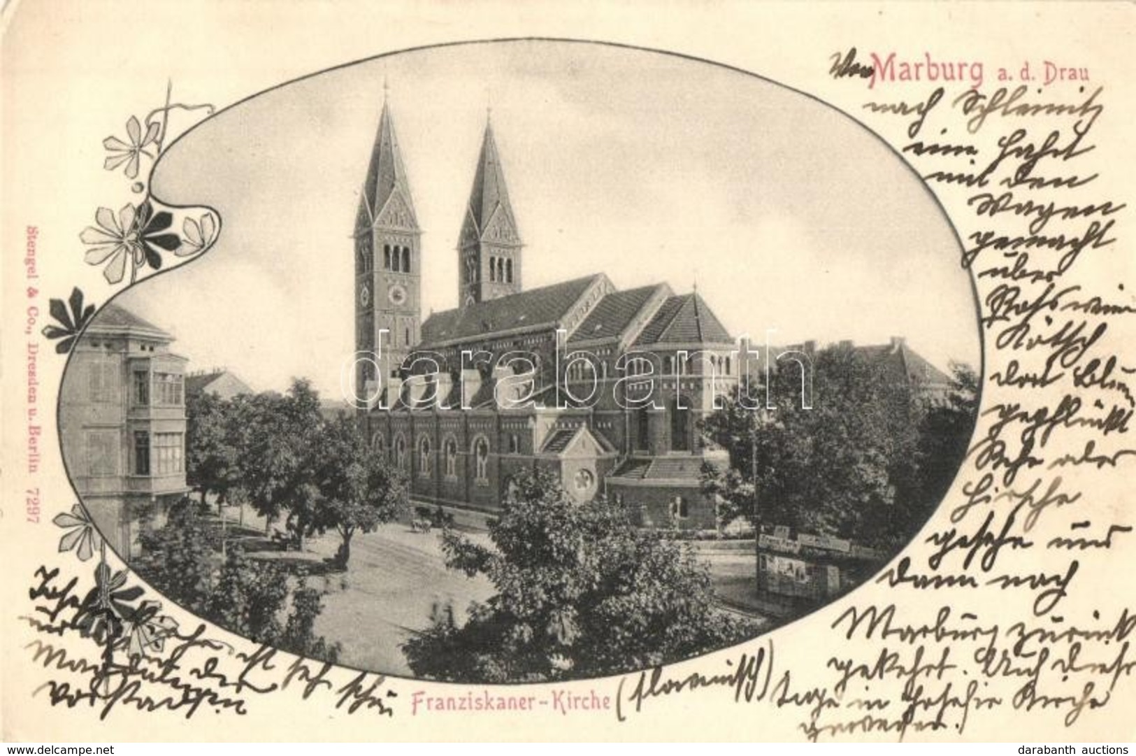 * T2 Maribor, Marburg A. Drau; Franziskaner Kirche / Church, Art Nouveau - Non Classificati