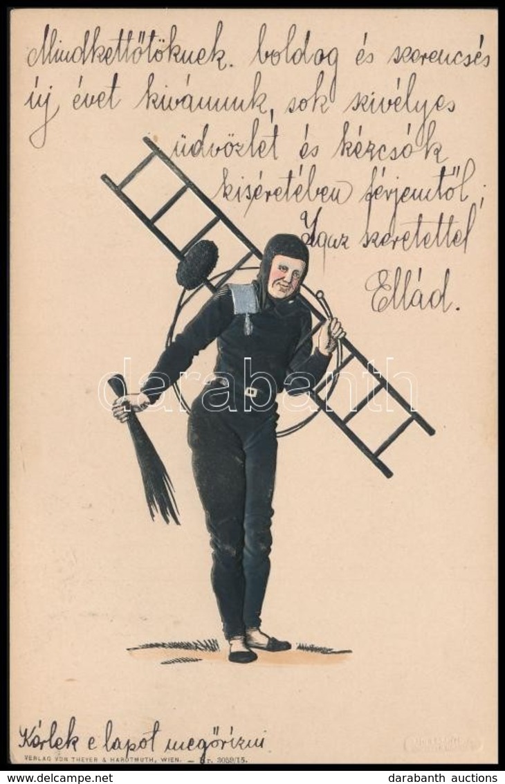 T2 Chimney Sweeper. Verlag Von Theyer & Hardtmuth, Wien. Nr. 3059/15. Emb. - Non Classés