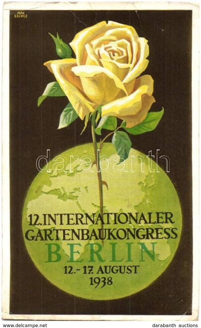 T3 1938 12. Internationaler Gartenbaukongress Berlin / 12. Nemzetközi Kertészeti Kongresszus Berlin / International Hort - Non Classés