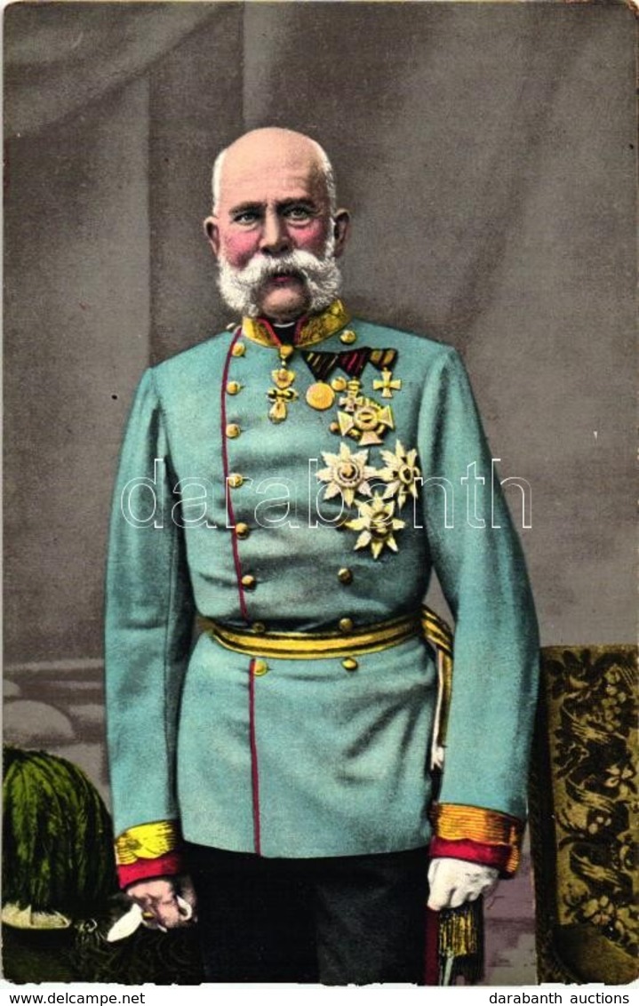 ** T2/T3 I. Ferenc József Magyar Király / Franz Joseph I Of Austria. Fotogr. Atelier Pietzner VIII. 2842. (EK) - Non Classés