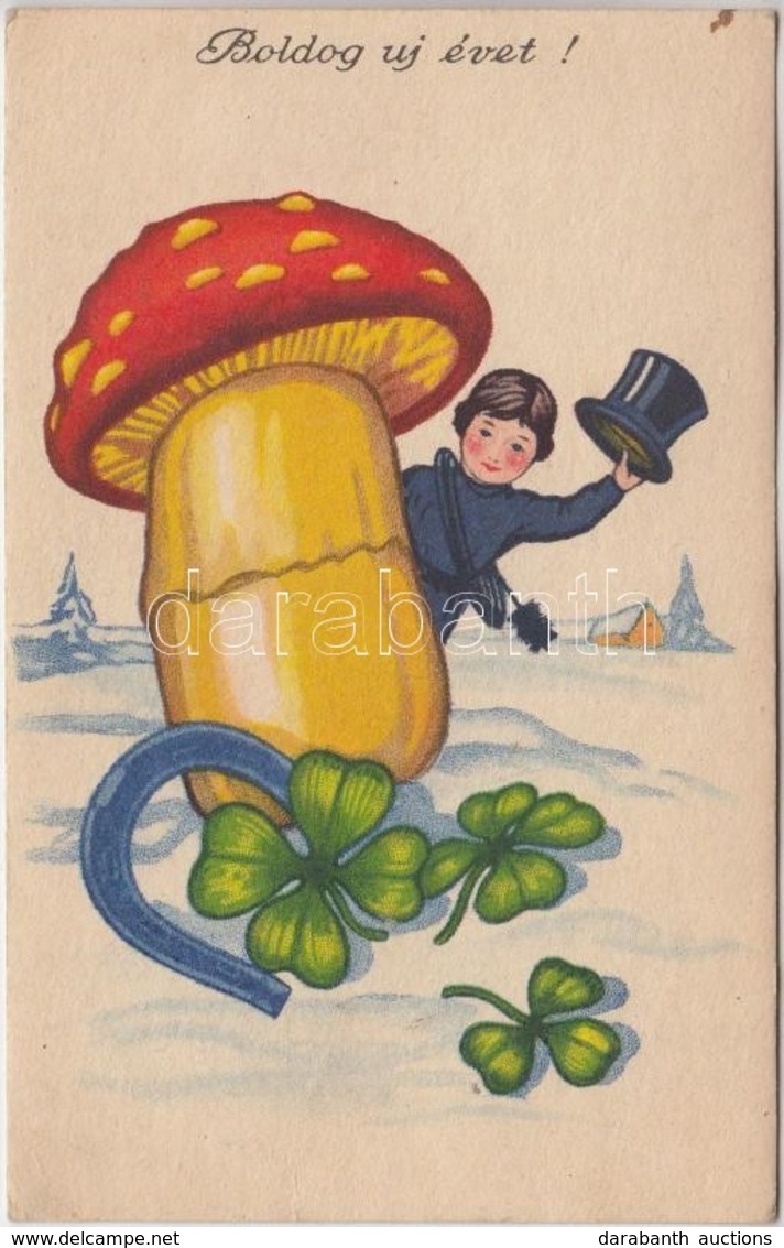 T2 New Year, Chimney Sweeper, Mushroom, Clover - Non Classés