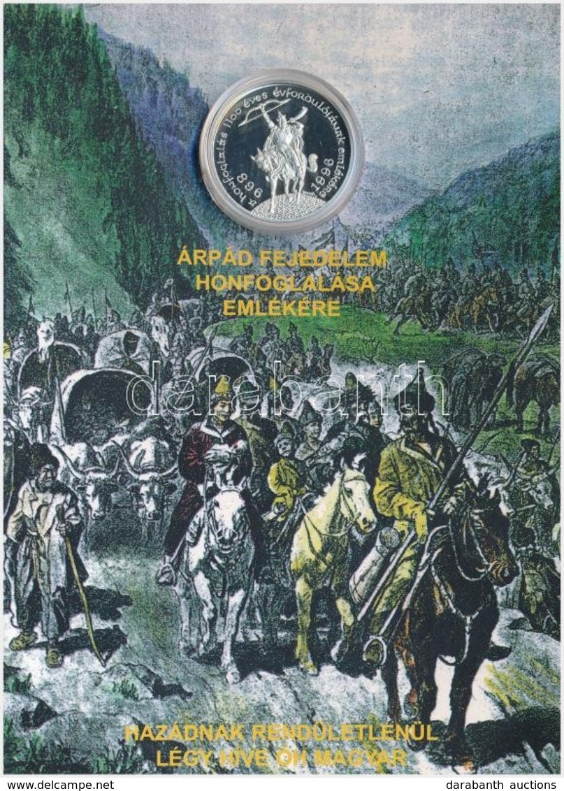 Bognár György (1944-) 1996. 'A Honfoglalás 1100 éves évfordulójának Emlékére / Szent István Királyunk és Az Első Magyar  - Non Classés