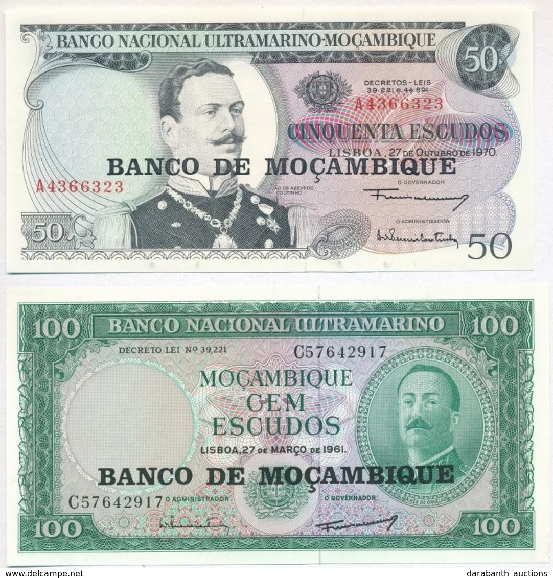Mozambik 4db-os Bankjegy Tétel, Mind Különféle T:I,I-
Mozambique 4pcs Of Banknotes, All Different C:UNC,AU - Non Classés