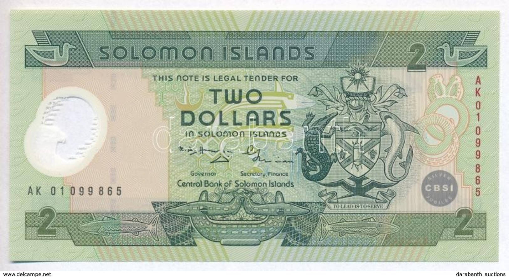 Salamon-szigetek 2001. 2D T:I
Solomon Islands 2001. 2 Dollars C:UNC
Krause 23 - Non Classés