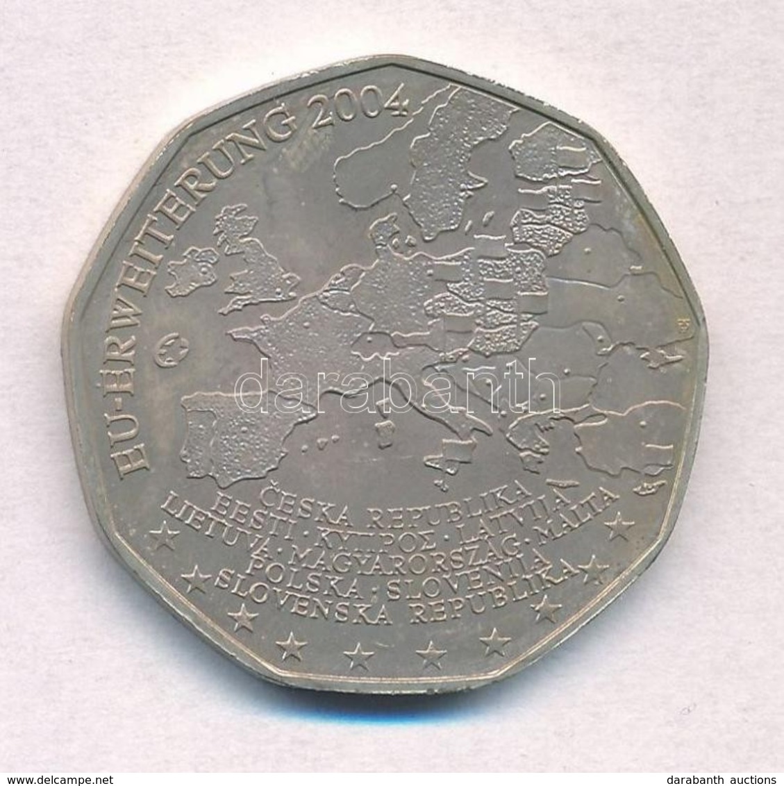 Ausztria 2004. 5E Ag 'Az EU Bővítése' T:1-,2 
Austria 2004. 5 Euro Ag 'Enlargement Of The European Union' C:AU,XF 
Krau - Non Classés