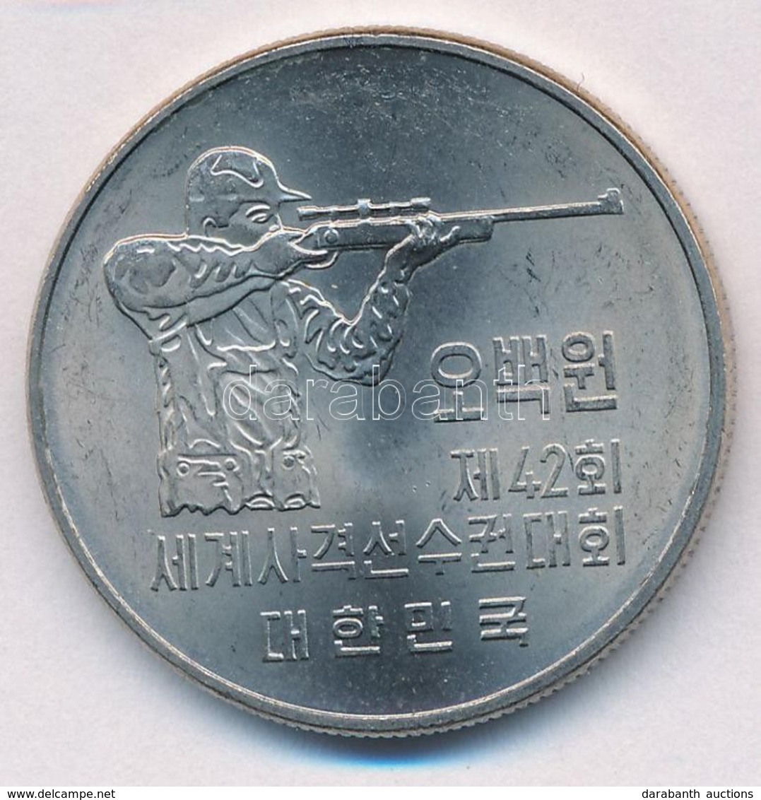 Dél-Korea 1978. 500W Cu-Ni '42. Lövész Világbajnokság' T:1-
South Korea 1978. 500 Won Cu-Ni '42nd World Shooting Champio - Non Classés