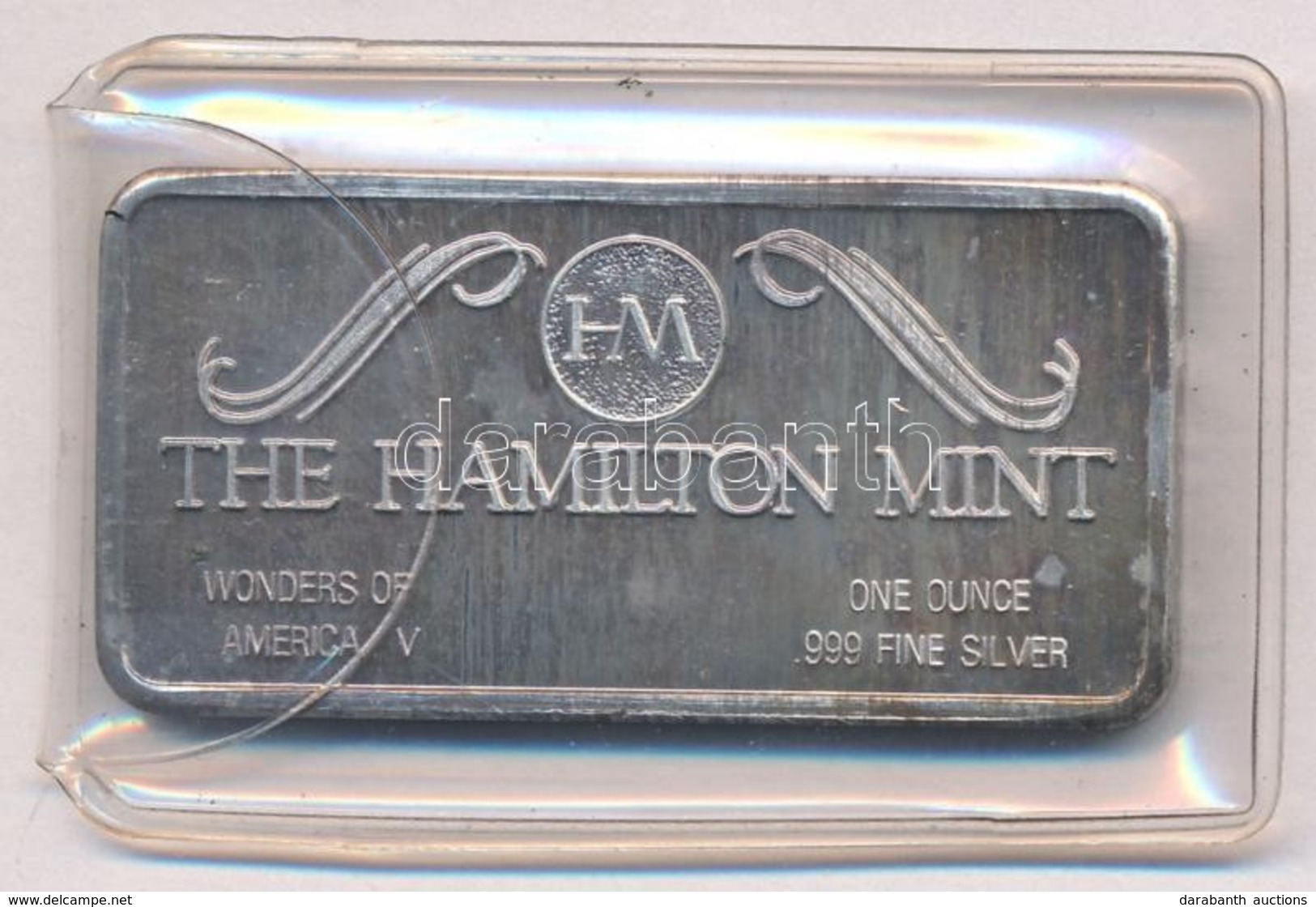 Amerikai Egyesült Államok DN 'The Hamilton Mint / Stone Mountain' Befektetési Ezüsttömb (32g/0.999/51x25mm) T:1-,2(PP) P - Non Classés