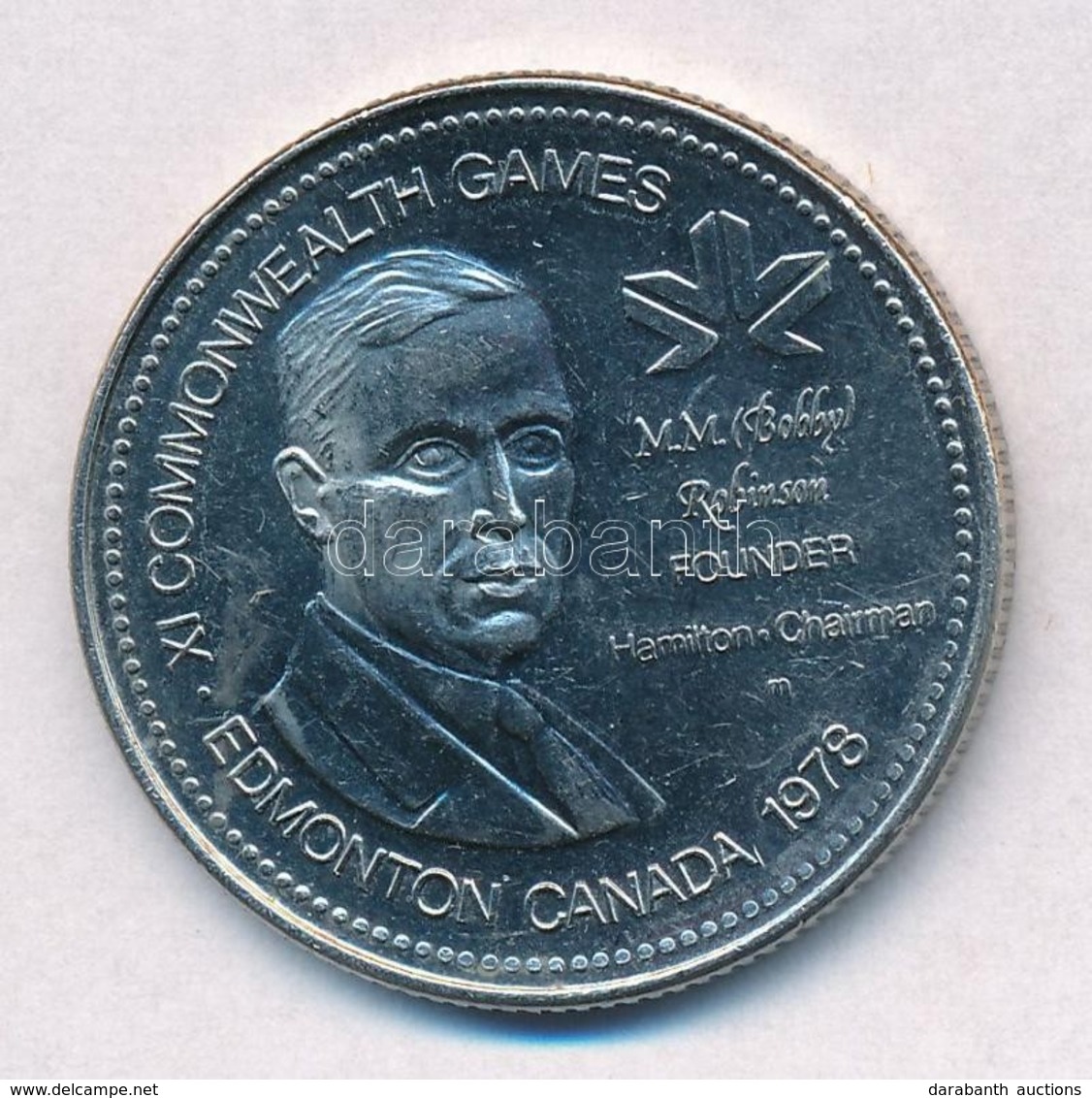 Kanada 1978. 'XI. Nemzetközösségi Játékok - Percy Williams' Fém Emlékérem (33mm) T:1-,2
Canada 1978. ' XI. Commonwealth  - Non Classés