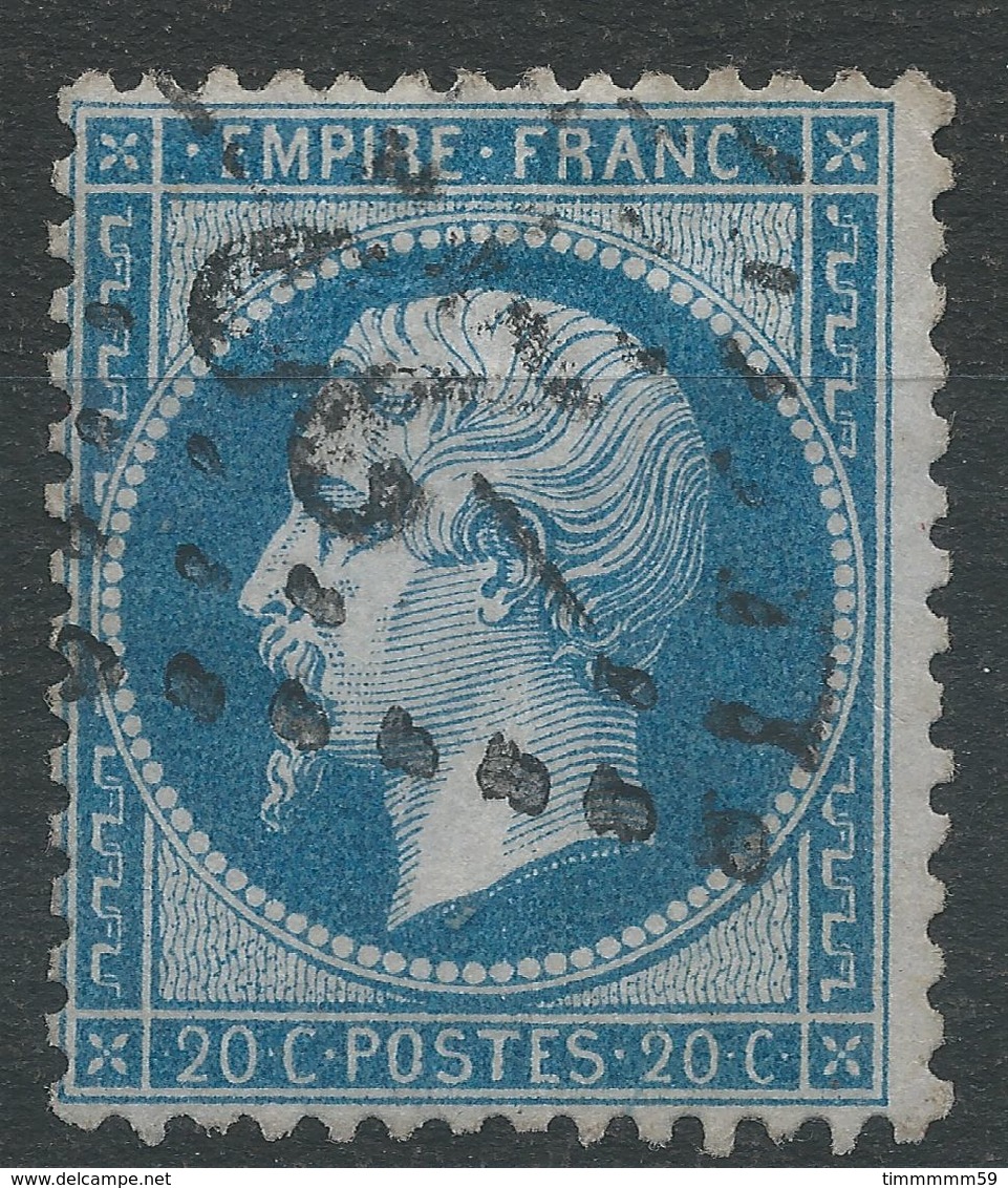 Lot N°40813  N°22, Oblit GC -22- Aigues-Mortes, Gard (29), Ind 4 - 1862 Napoleon III