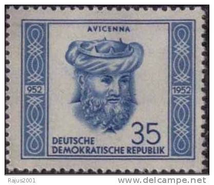 Ibn Sina / Avicenna, Physician, Astronomer, Chemist, Mathematics, Pharmacy, Medicine, MNH Germany - Medicine