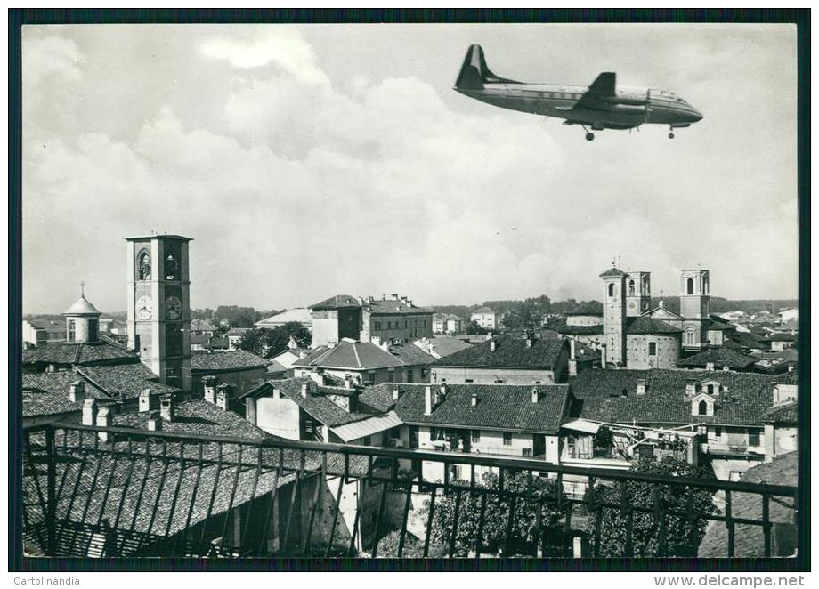 Torino Caselle Torinese Aereo Foto FG Cartolina MZ4918 - Altri & Non Classificati