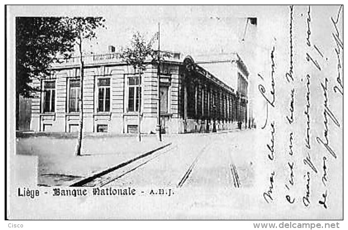 LIEGE - La Banque Nationale - Liege