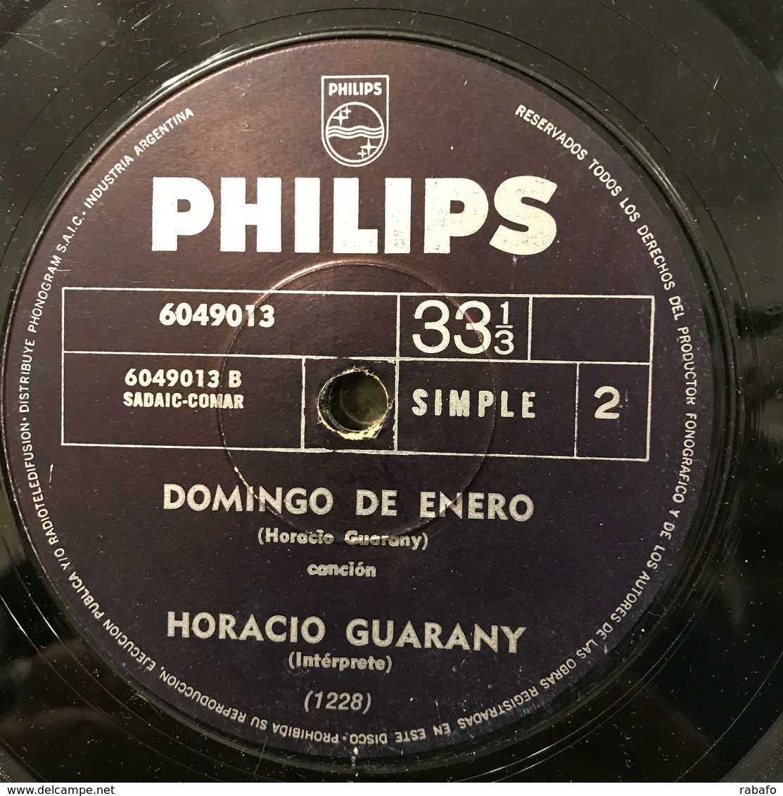 Dos Sencillos Argentinos De Horacio Guarany - World Music