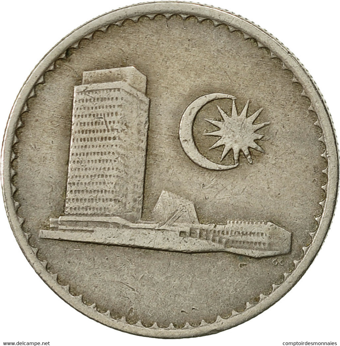 Malaysie, 10 Sen, 1968, Franklin Mint, TTB, Copper-nickel, KM:3 - Malaysie