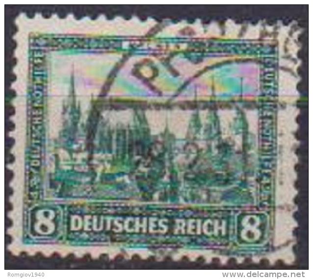 GERMANIA REICH REP.DI WEIMAR 1930 BENEFICENZA UNIF. 431 USATO VF - Usati