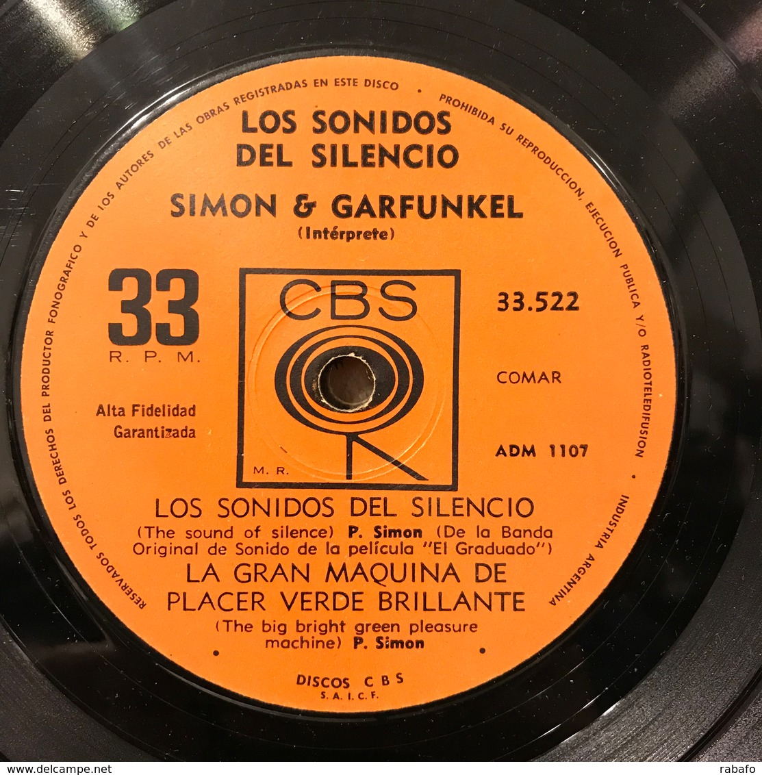 EP Argentino De Simon & Garfunkel Año 1968 - Country Et Folk