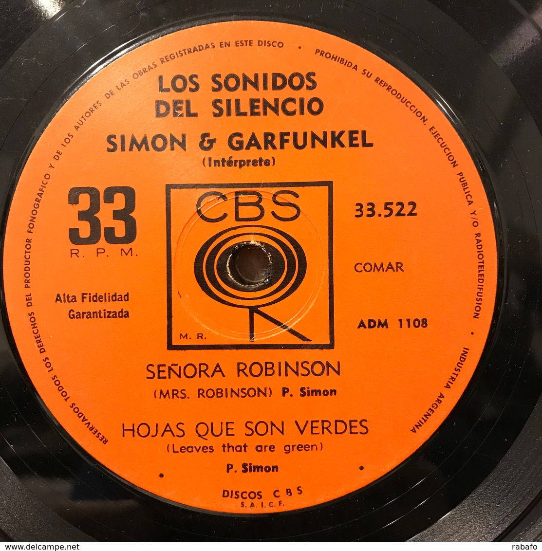 EP Argentino De Simon & Garfunkel Año 1968 - Country & Folk