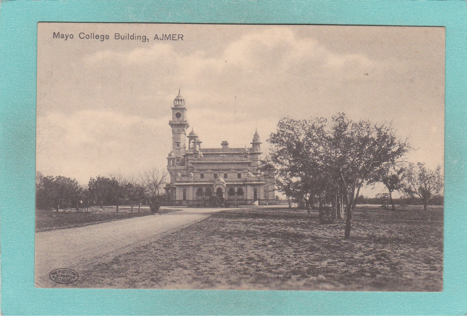 Small Postcard Of Mayo College Building,Ajmer, Rajasthan, India,Q91. - India