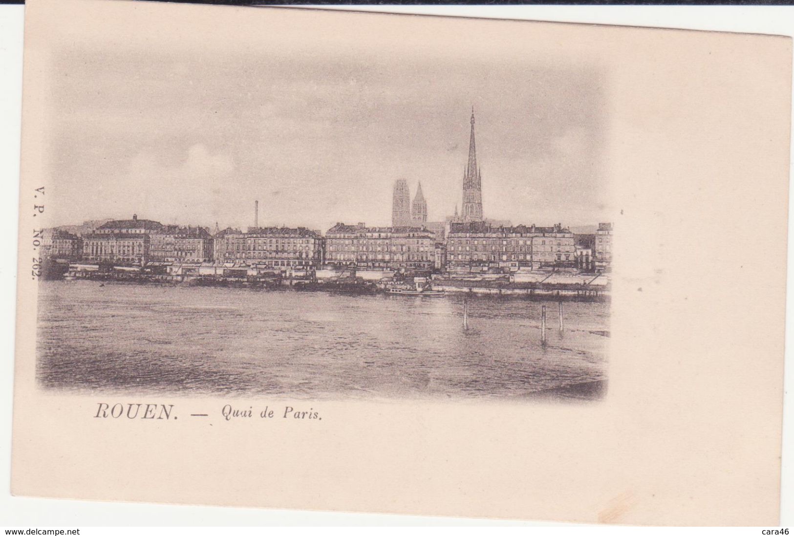 CPA - ROUEN - Quai De Paris - Rouen