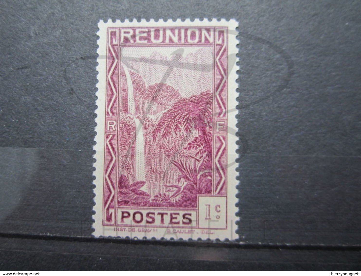 VEND BEAU TIMBRE DE LA REUNION N° 125 , LILAS , XX !!! - Unused Stamps