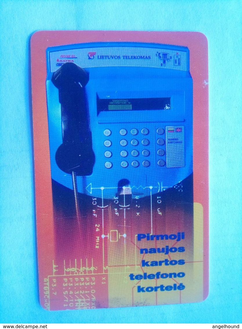 50 Units Chip Card, Payphone - Lituanie