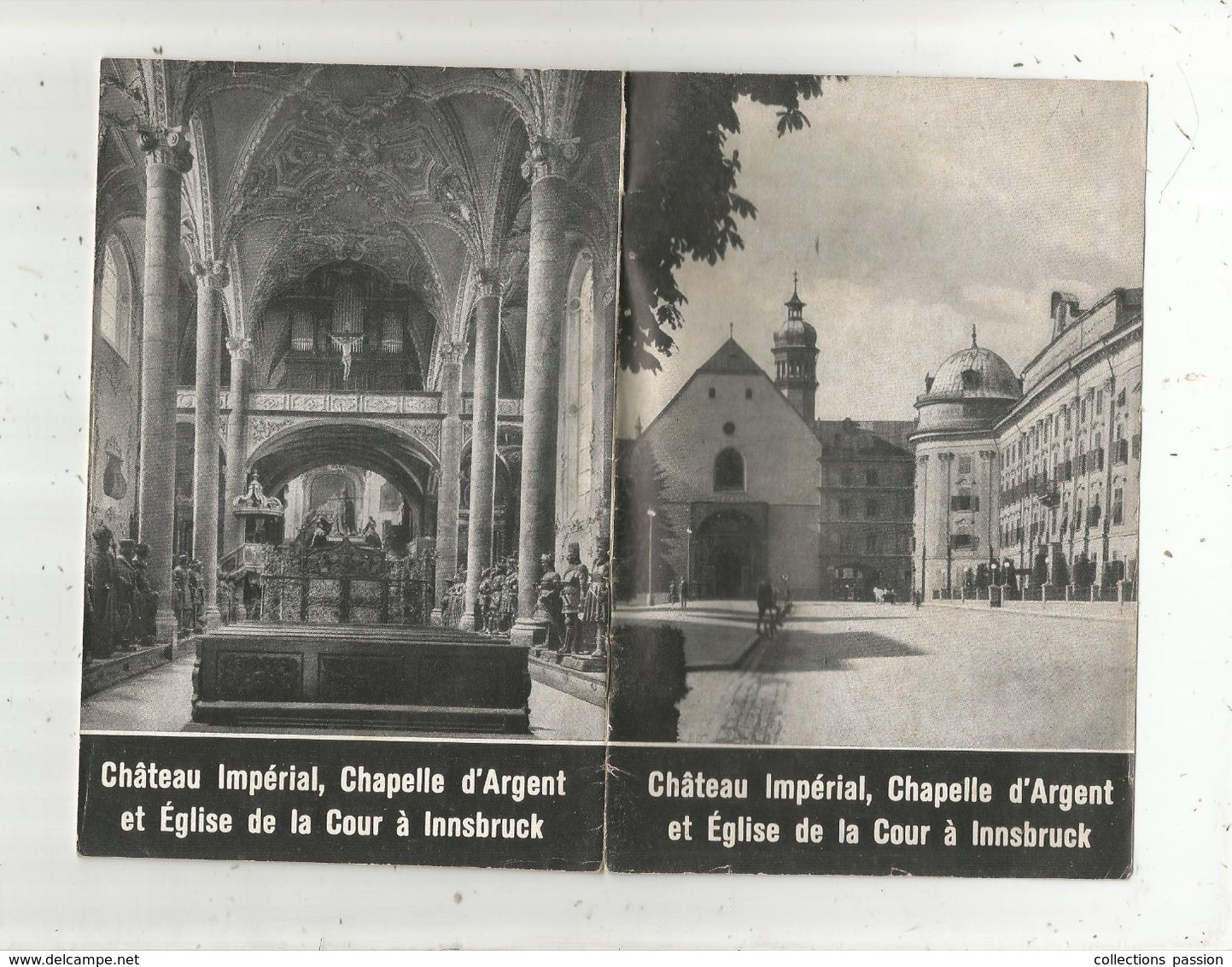 Régionalisme , Autriche , Château Impérial ,chapelle D'Argent Et L'église De La Cour à Innsbruck,  Frais Fr 1.75 E - Unclassified