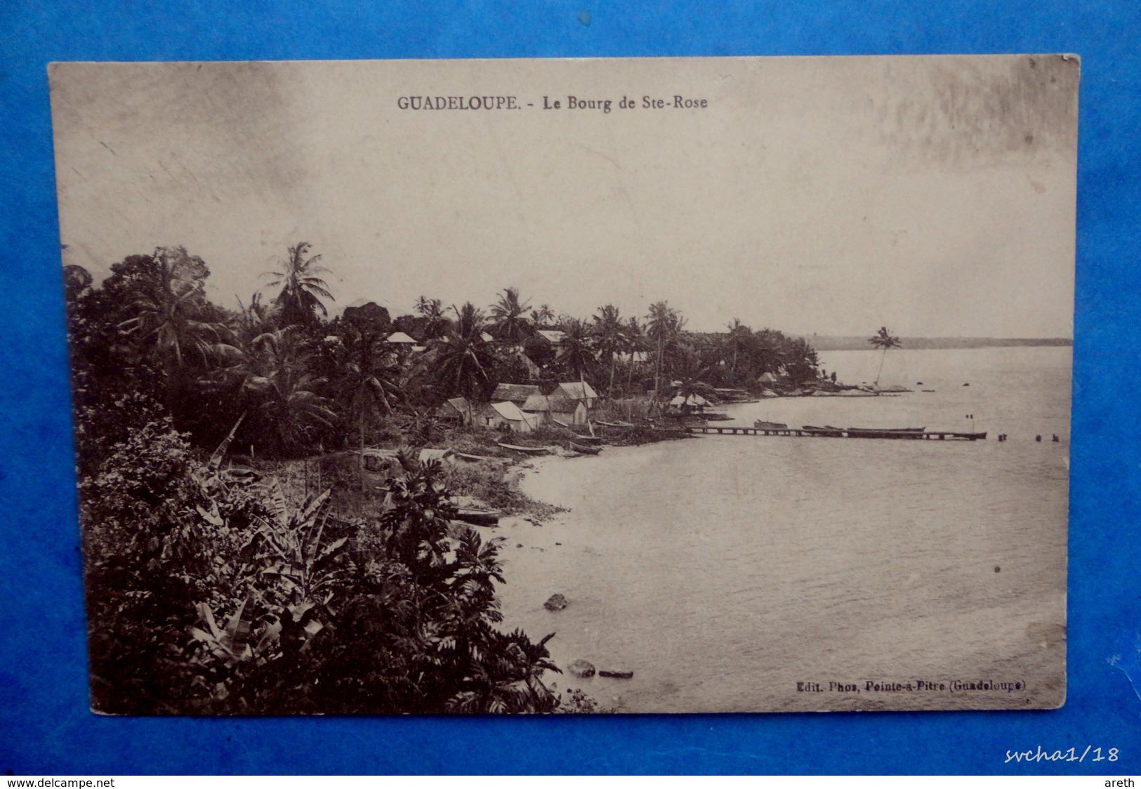 GUADELOUPE -  Le Bourg De SAINTE ROSE - Autres & Non Classés