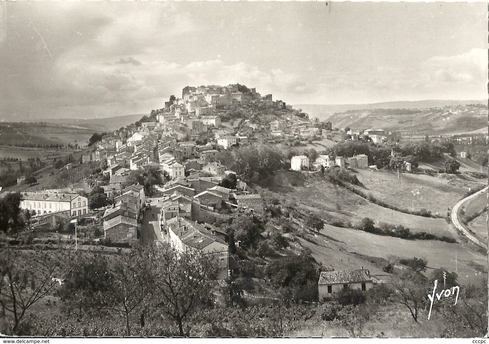 CPSM Cordes Vue Générale - Cordes