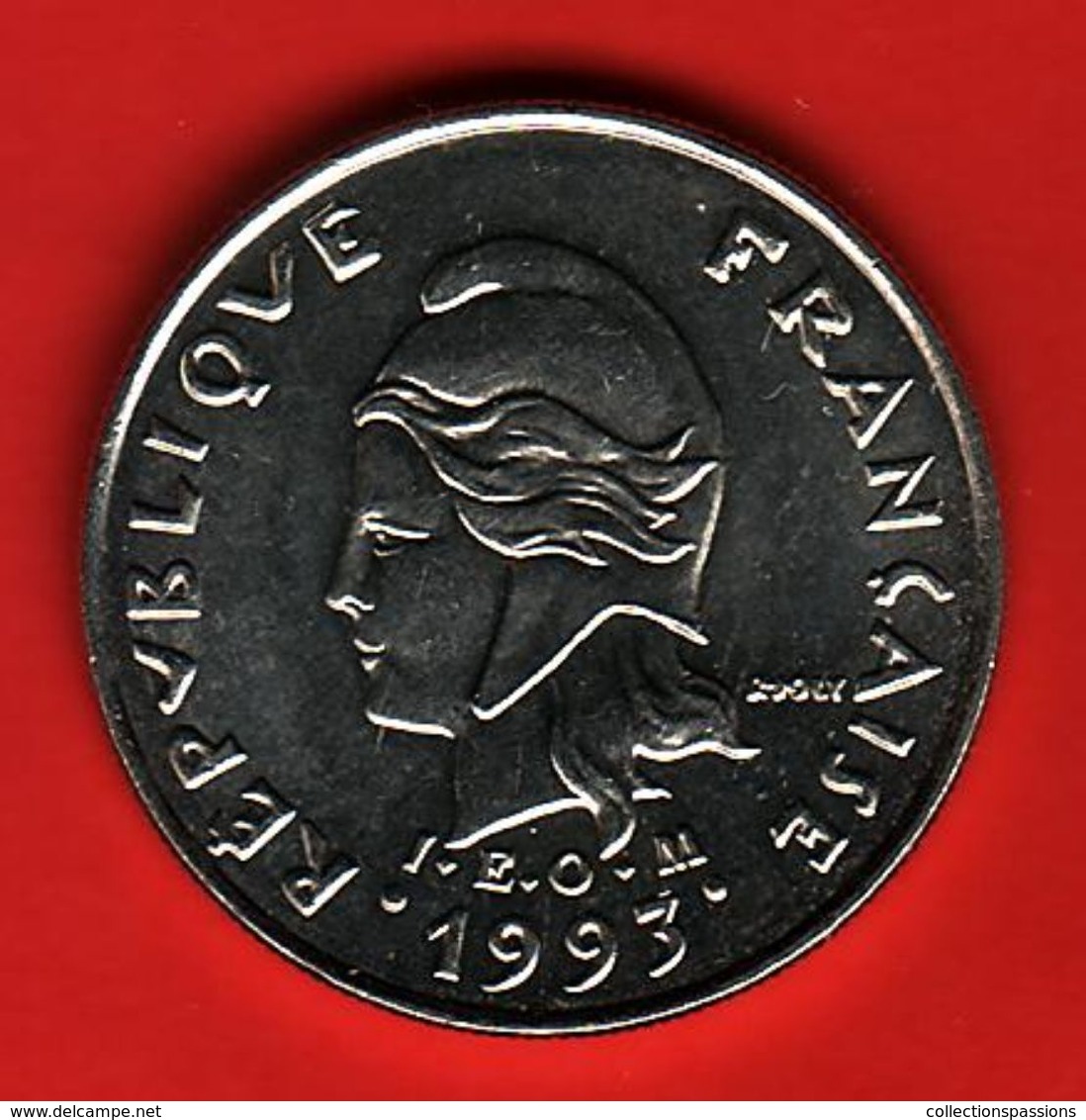 - POLYNESIE FRANCAISE - 10 Francs - 1993 - - Polynésie Française
