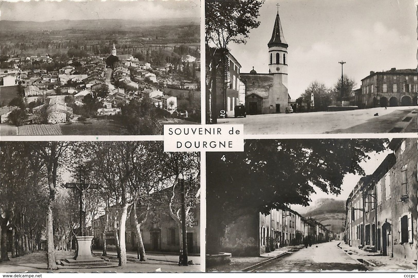 CPSM Souvenir De Dourgne Vues Multiples - Dourgne