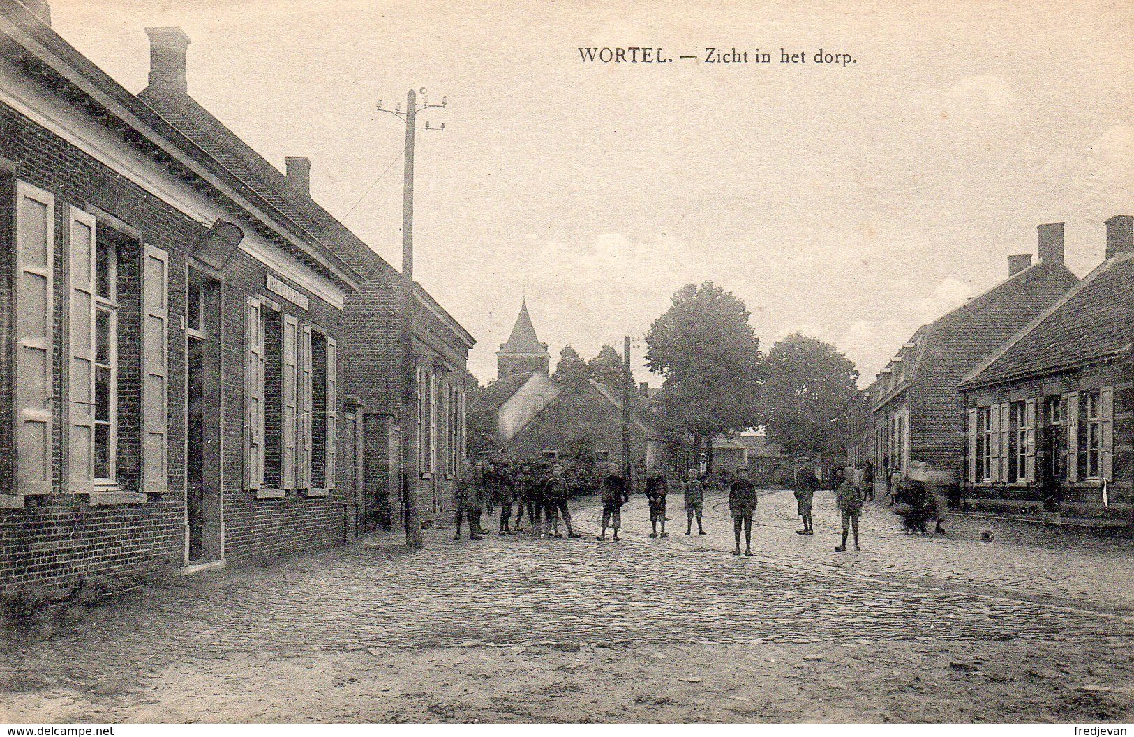 Wortel - Zicht In Het Dorp - Hoogstraten