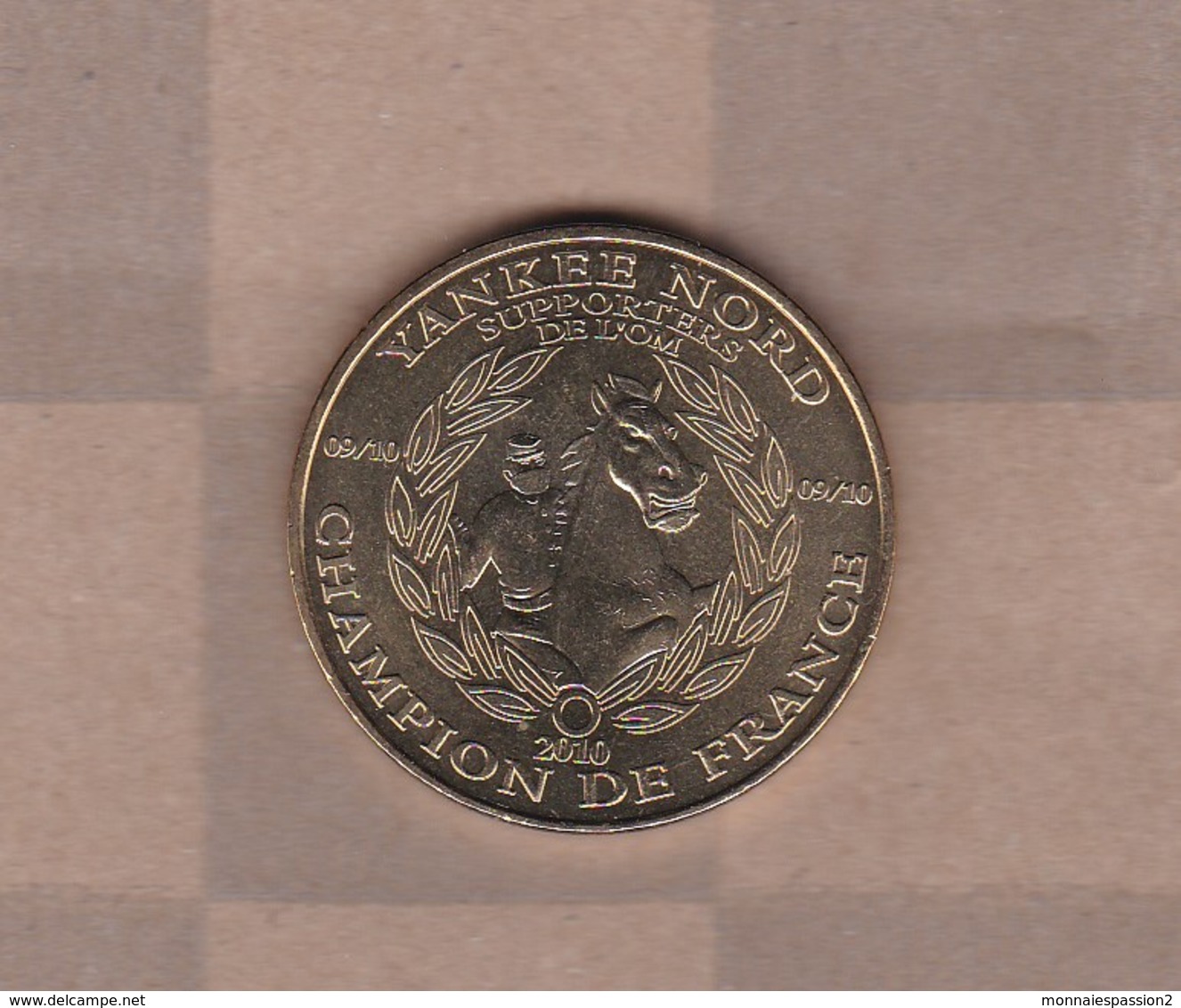 Monnaie De Paris : Yankee Nord - Champion De France - 2010 - 2010