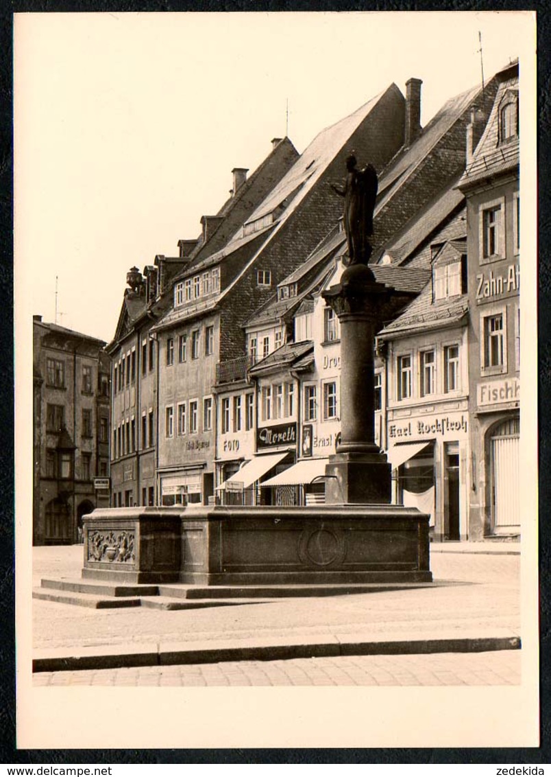 B1360 - Foto - Mittweida - Markt Geschäfte - Ca. 1963 - Schlegel Und Vogt TOP - Mittweida