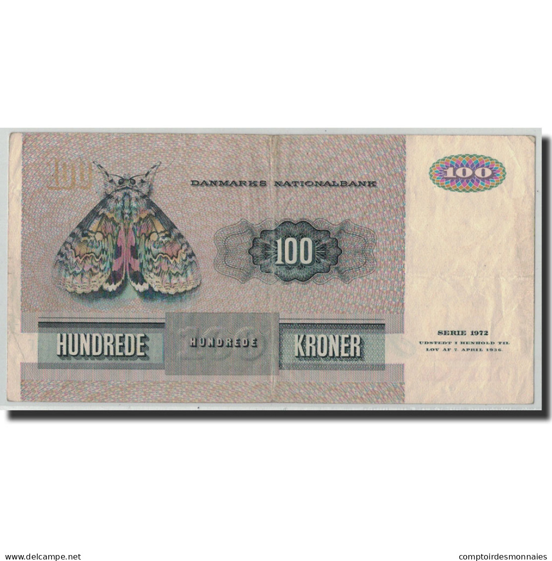 Billet, Danemark, 100 Kroner, 1981, KM:51h, TB - Dinamarca