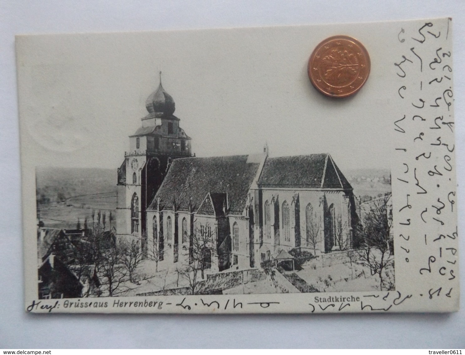 Grüsse Aus Herrenberg, Stadtkirche, 1908 - Herrenberg