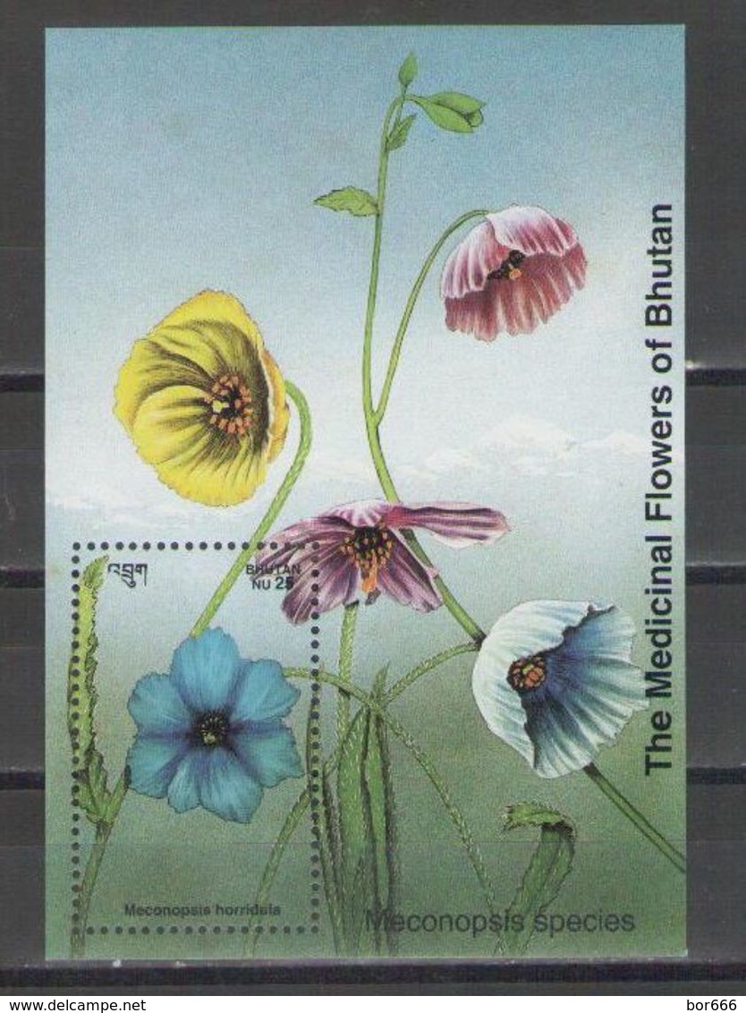 Bhutan - FLOWERS 1993 MNH - Bhutan