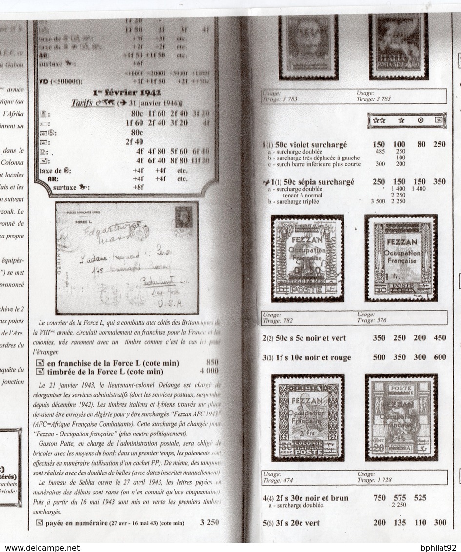 !!! PRIX FIXE : FEZZAN, LETTRE DE SEBHA DU 4/5/1943 AFFRANCHIE EN NUMERAIRE - RR, COTE 3250 € - Briefe U. Dokumente