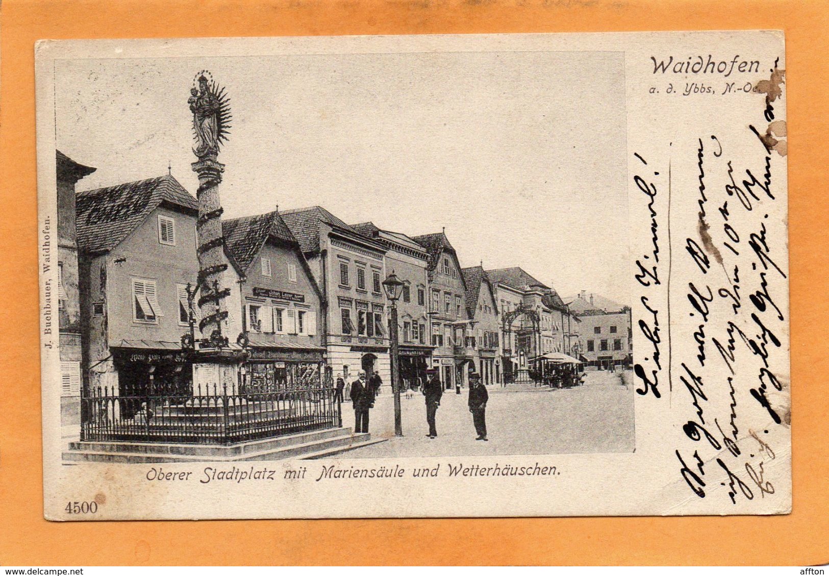 Waidhofen A.d. Ybbs NO 1905 Postcard - Waidhofen An Der Ybbs