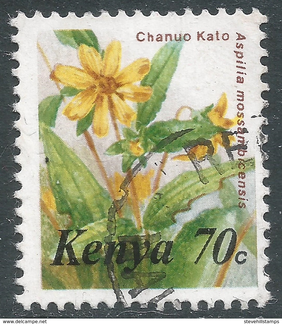 Kenya. 1983 Flowers. 70c Used. SG 262 - Kenya (1963-...)