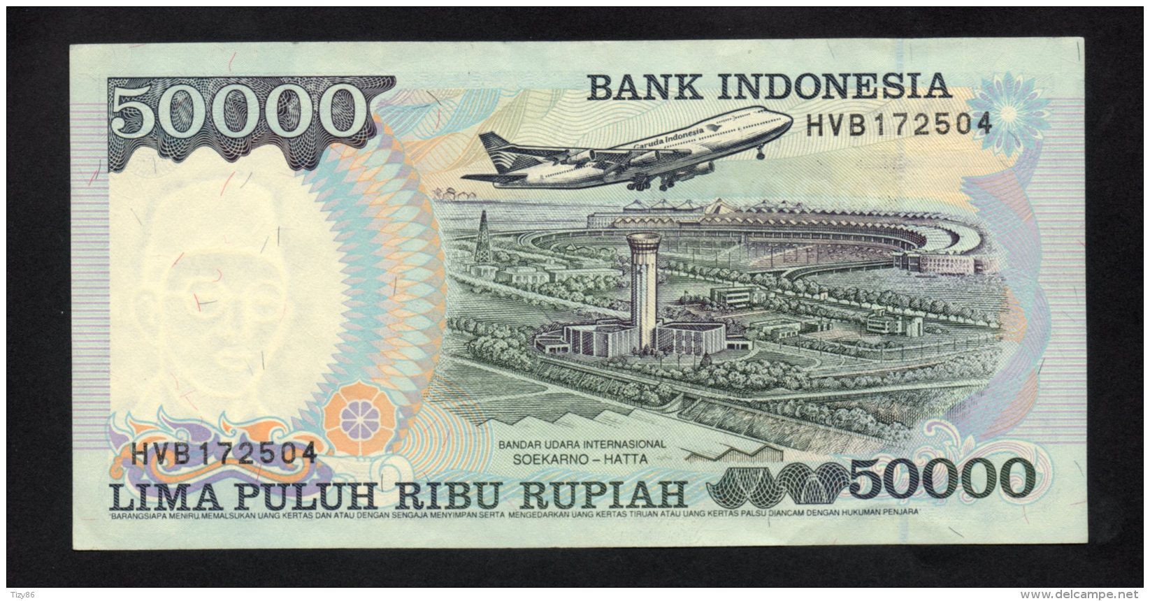 Banconota  Indonesia 50000 Rupie 1993/94 - Indonesia