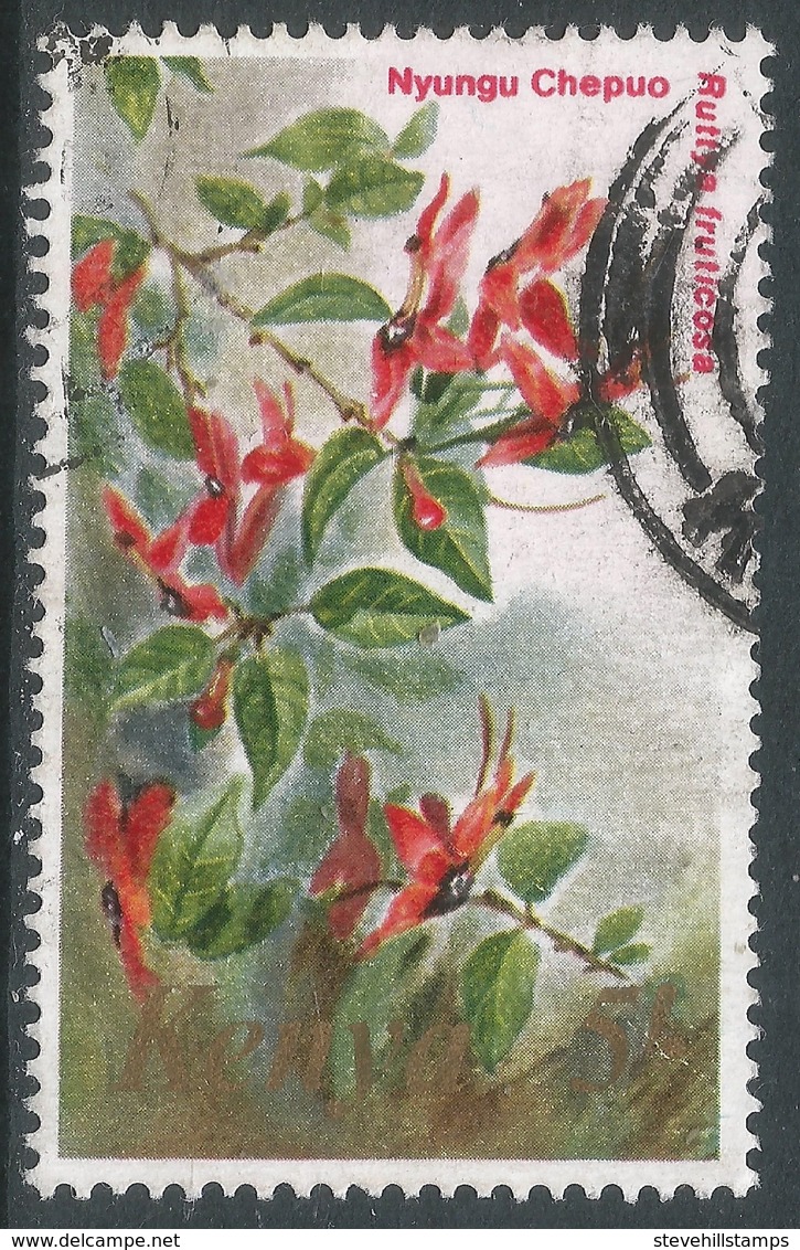 Kenya. 1983 Flowers. 5/- Used. SG 268 - Kenya (1963-...)