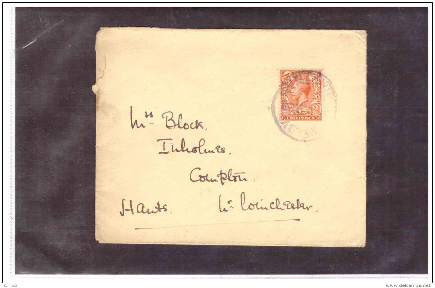 TEM5384  -     COVER FRANKED WITH  2 P.  ,  CAT.UNIFICATO Nr. 142 - Brieven En Documenten