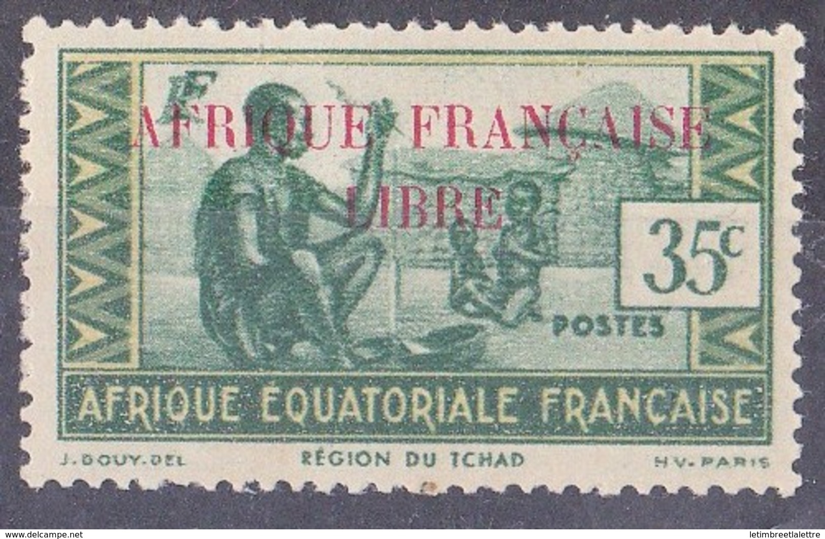 AEF N° 100** - Unused Stamps
