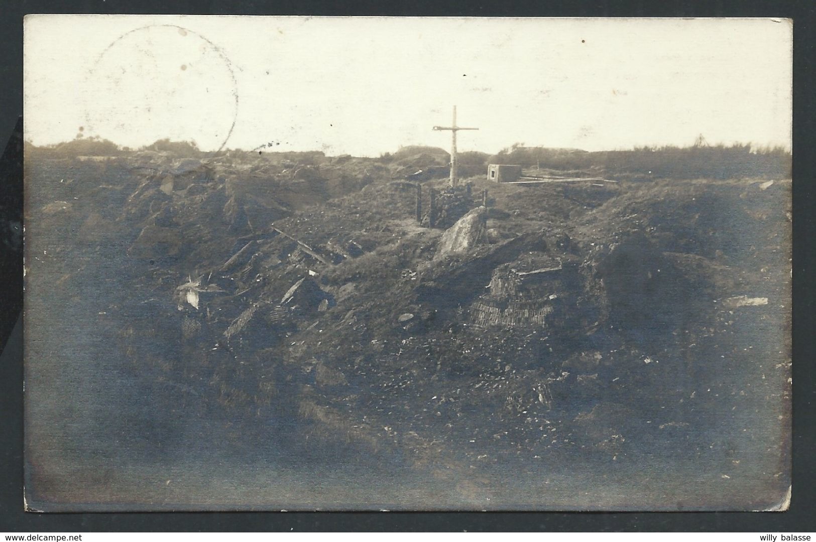 +++ CPA - Photo Carte - Foto Kaart - Cachet FEXHE LE HAUT CLOCHER - Monument élevé Sur La Poudrière...Lethieux  // - Fexhe-le-Haut-Clocher