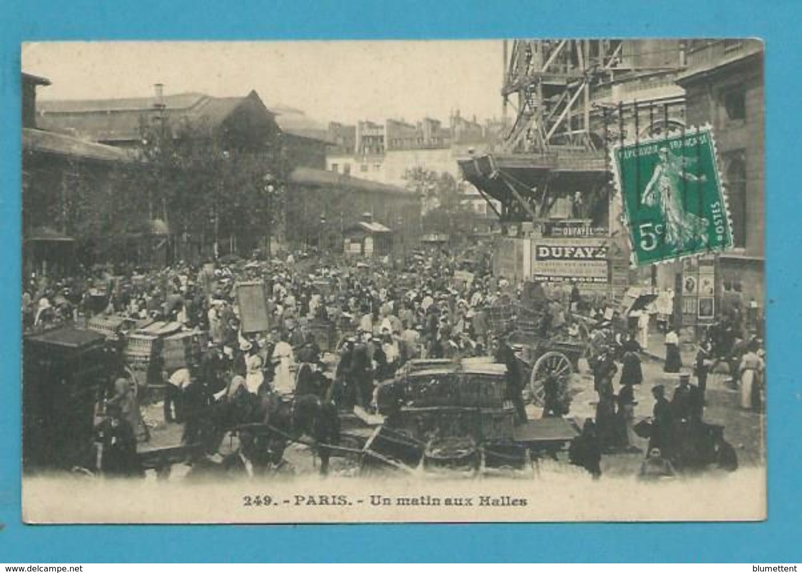 CPA 249 - Un Matin Aux Halles Centrales PARIS - Straßenhandel Und Kleingewerbe