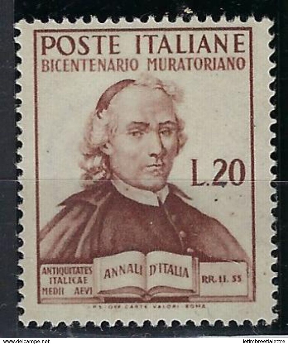 Italie, N° 563 * TB - 1946-60: Mint/hinged