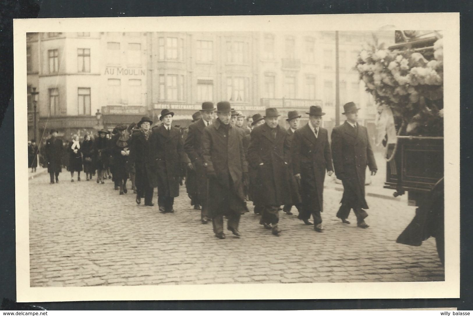 +++ CPA - Photo Carte - Foto Kaart - MOLENBEEK - Enterrement - Cérémonie - 4/5   // - Molenbeek-St-Jean - St-Jans-Molenbeek