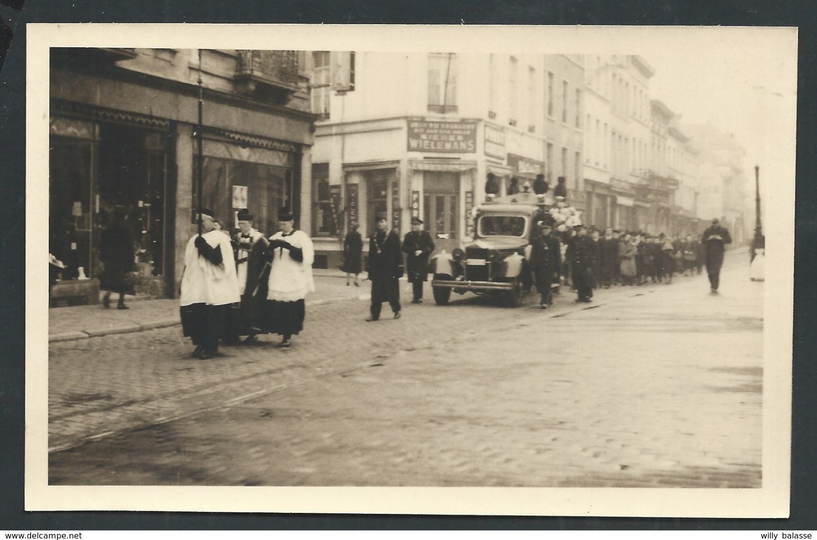 +++ CPA - Photo Carte - Foto Kaart - MOLENBEEK - Enterrement - Cérémonie - 5/5   // - Molenbeek-St-Jean - St-Jans-Molenbeek