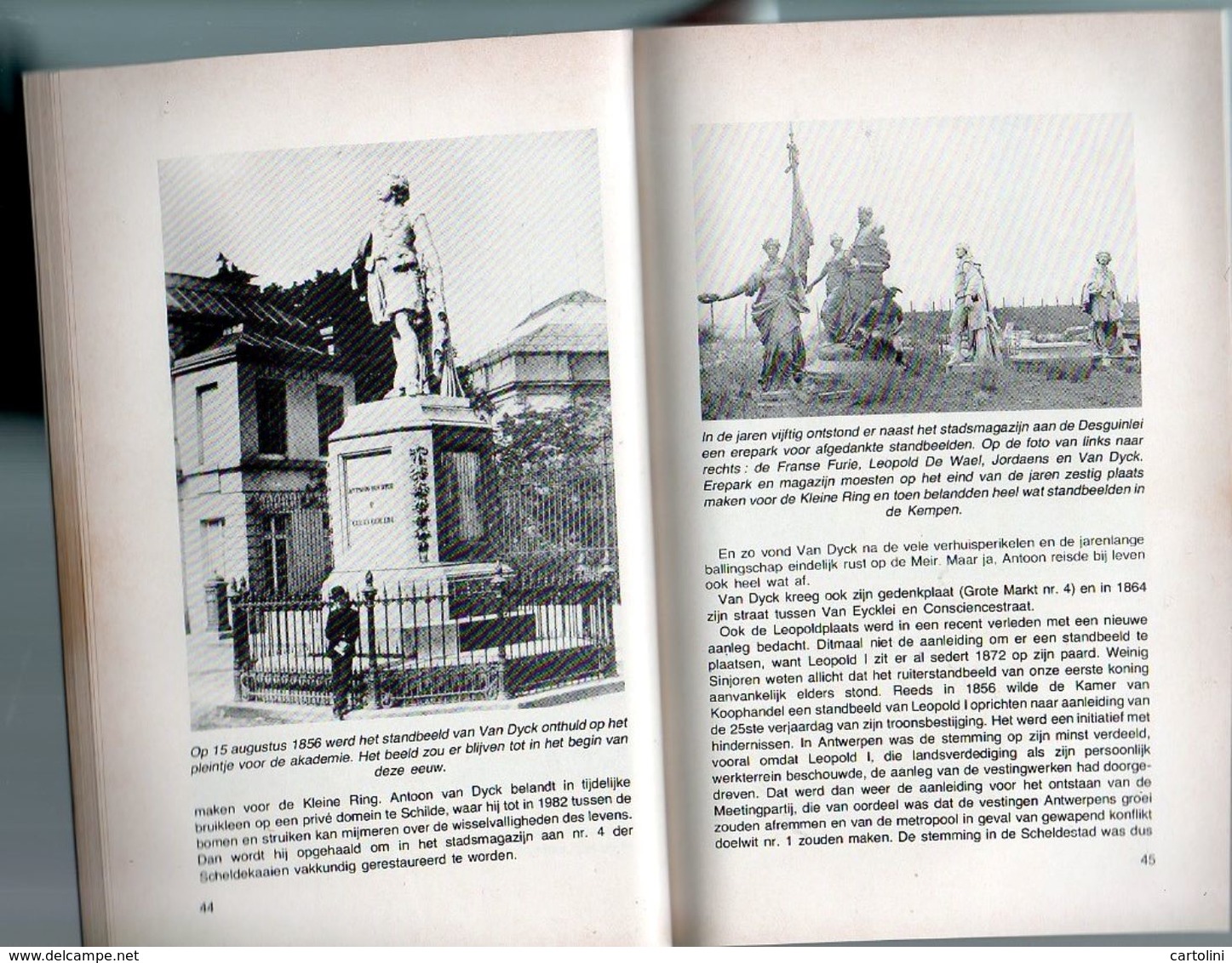 Antwerpen Antwerpse Standbeelden 200 Blz Veel Foto's Met Uitleg Standbeeld Boek - History